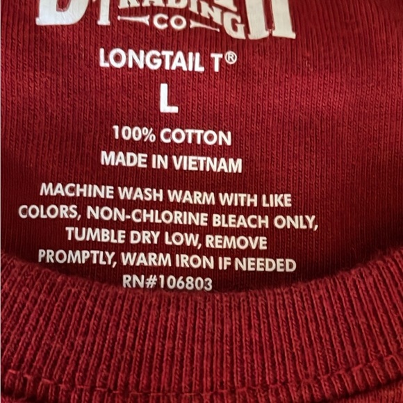 Men’s Duluth Trading Longtail T short Sleeve Pocketed T-shirt size L - Picture 4 of 7